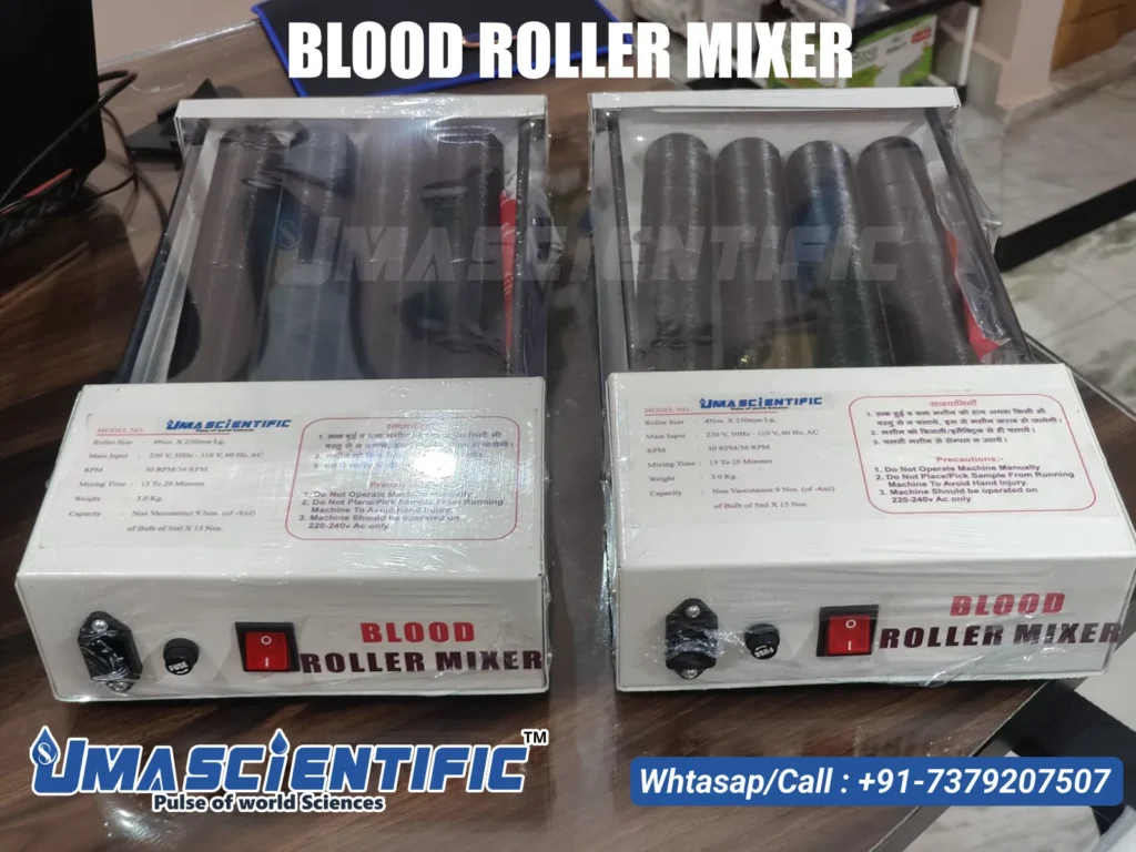 Uma Scientific: Blood Roller Mixers