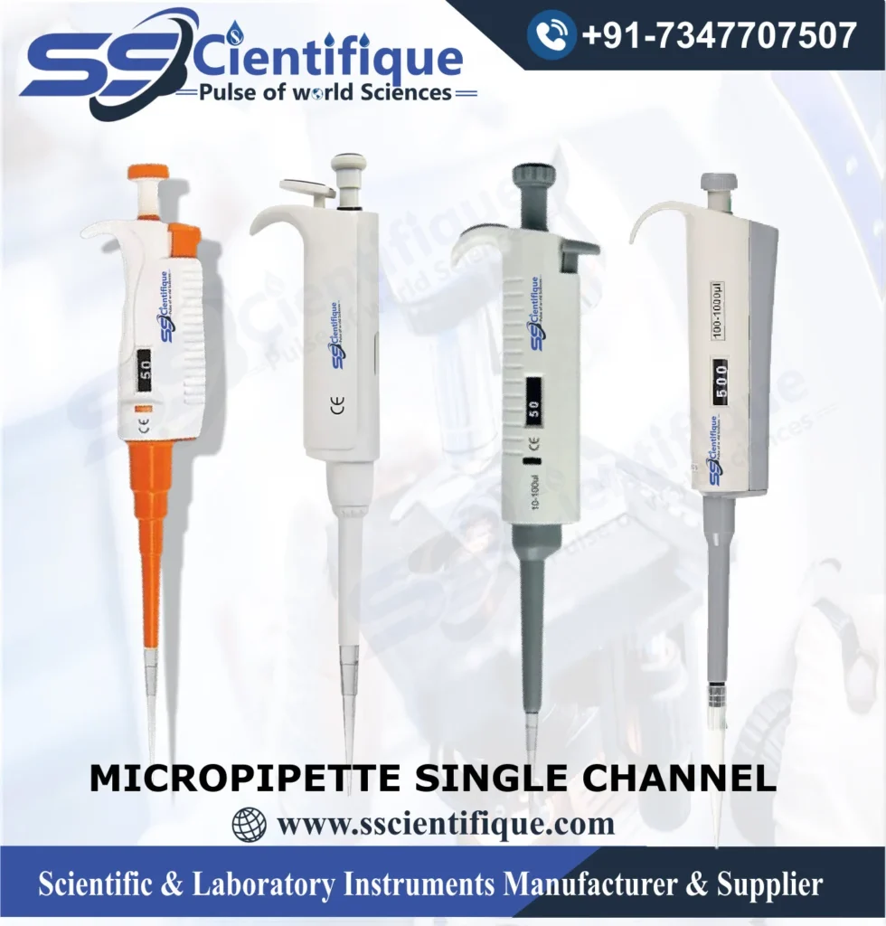 Micropipette Manufacturer & Scientific Lab Instruments Sscientifique SScientifique: Best Micropipette Manufacturer in Uttar Pradesh