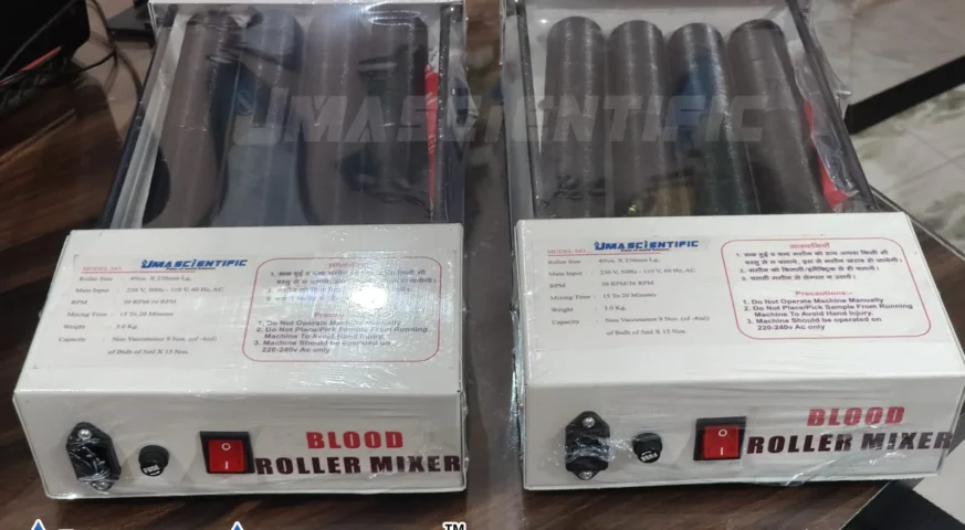 Uma Scientific: Blood Roller Mixers