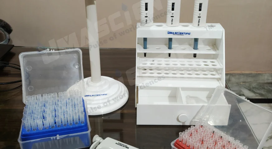 Micropipette 5–50µl, 10–100µl, 100–1000µl | UMA Scientific – India’s Trusted Micropipette Manufacturer