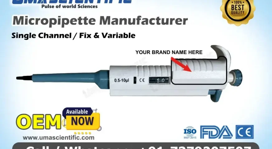 Micropipette Offering Across Indian States by Uma Scientific