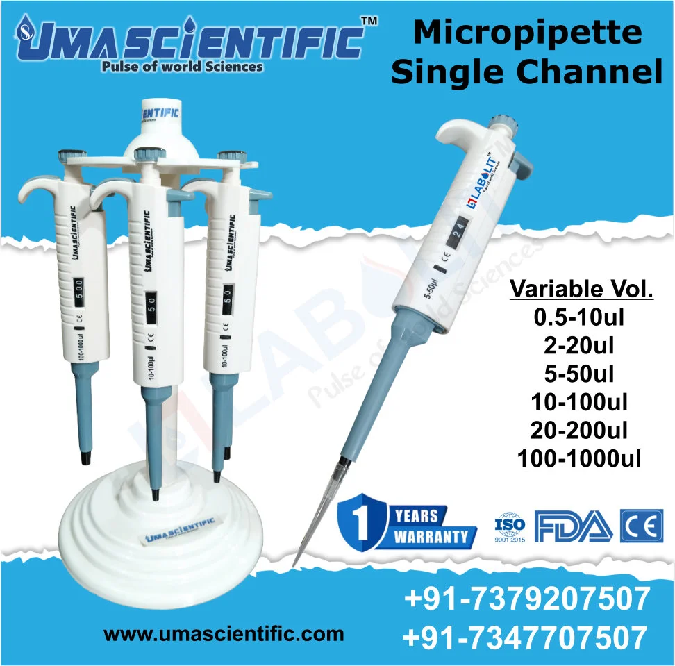 Best Micropipette Manufacturer & Laboratory Scientific Equipment Instruments Manufacturer – UMA Scientific