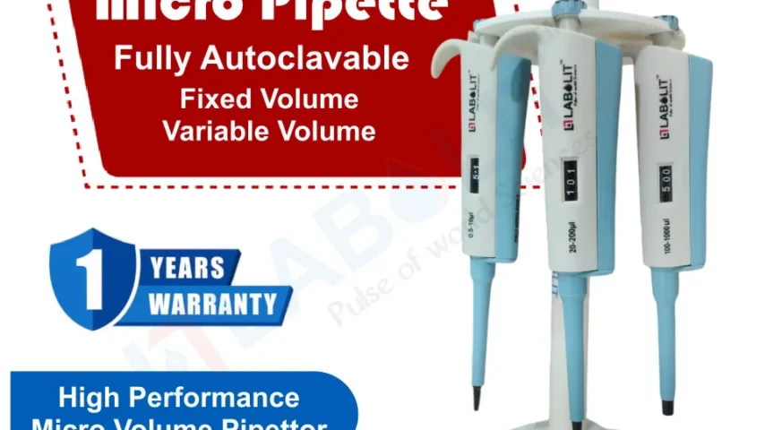 LABOLIT is a leading micropipette manufacturer across India and worldwide, offering high-precision laboratory pipettes with reliable performance and best manufacturer pricing.